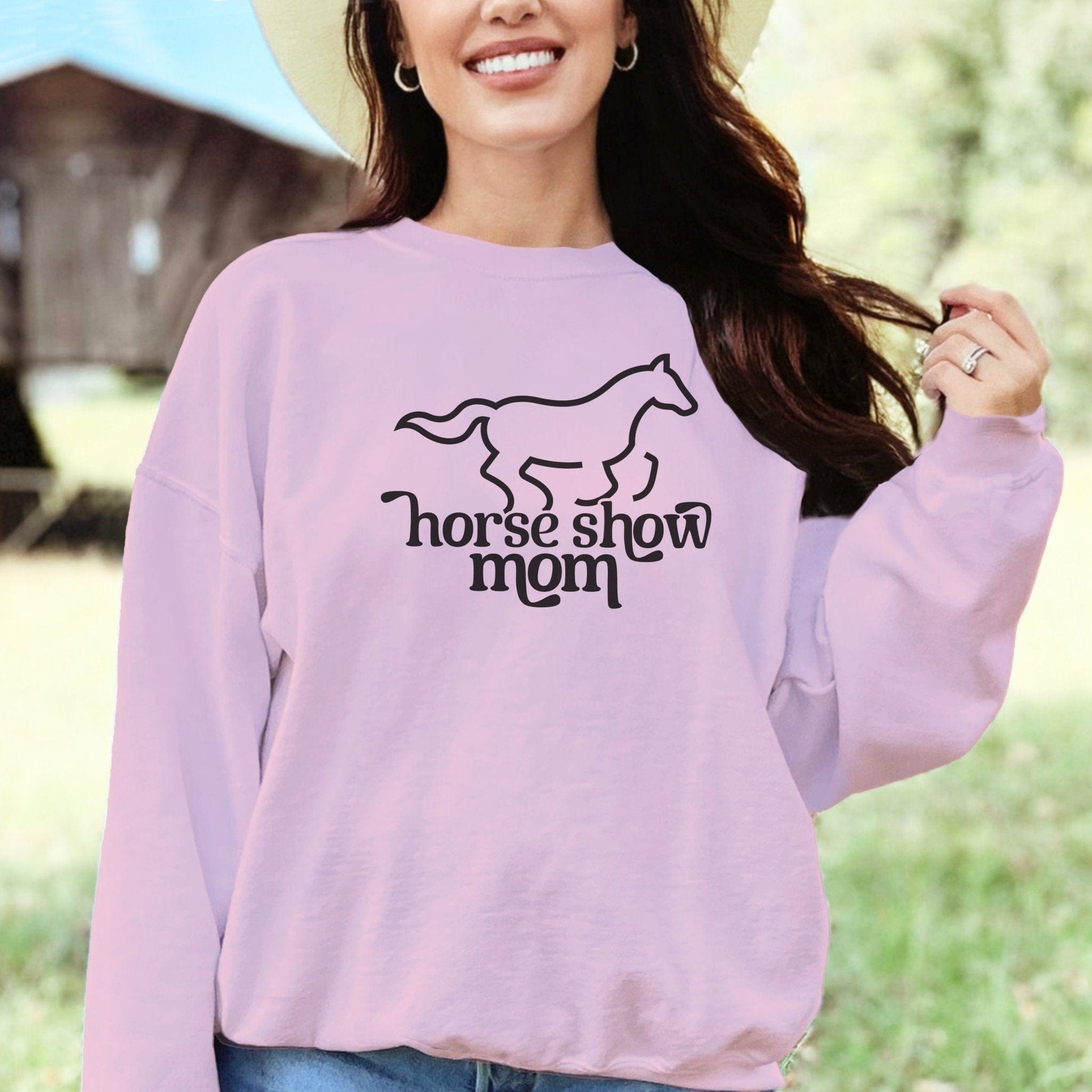 The Horse Show Mom Sweatshirt