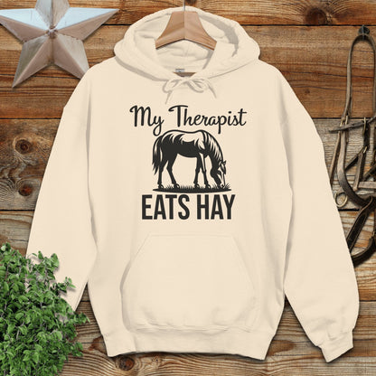 Therapist Eats Hay Hoodie