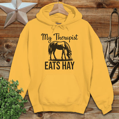 Therapist Eats Hay Hoodie