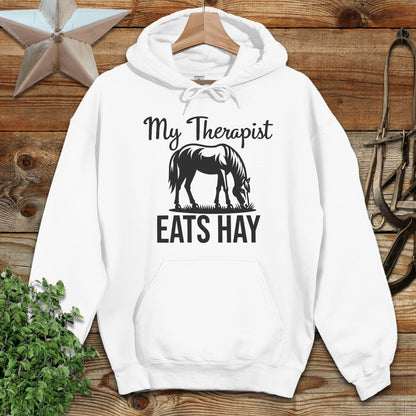 Therapist Eats Hay Hoodie