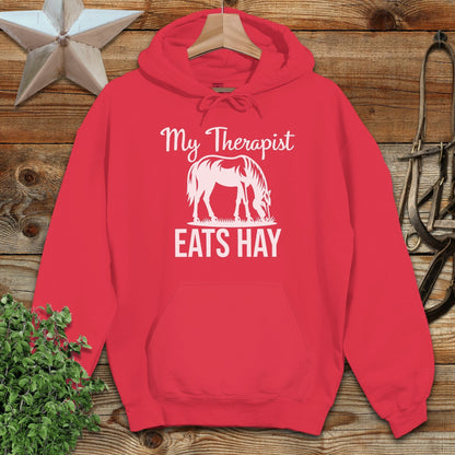 Therapist Eats Hay Hoodie