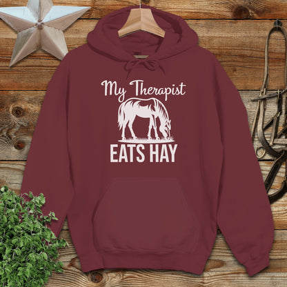 Therapist Eats Hay Hoodie