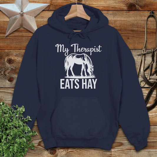 Therapist Eats Hay Hoodie