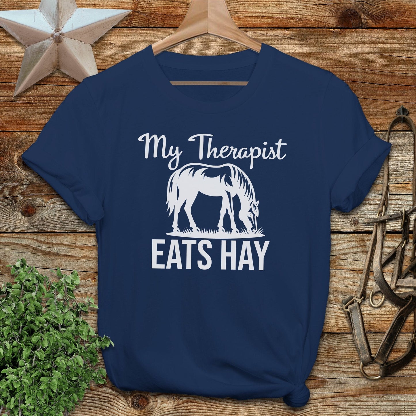 Therapist Eats Hay Softstyle Tee
