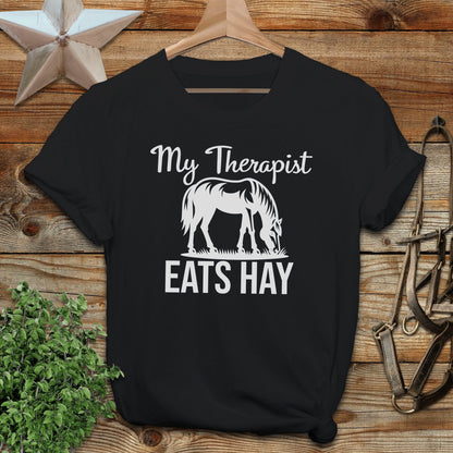 Therapist Eats Hay Softstyle Tee