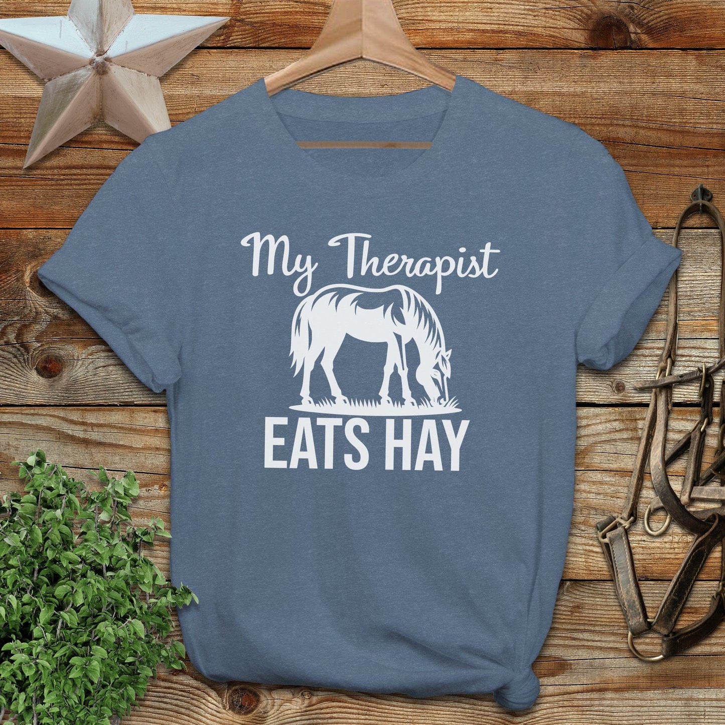 Therapist Eats Hay T-shirt