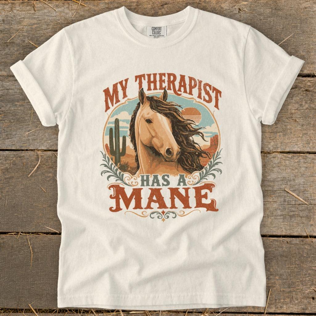 Therapist Has a Mane Signature Tee