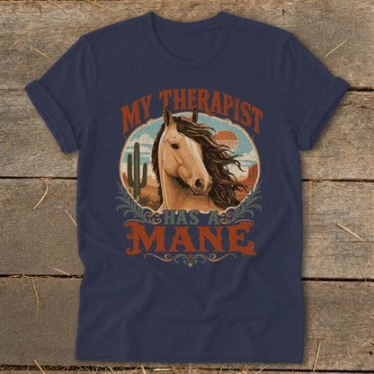 Therapist Has a Mane Softstyle Tee