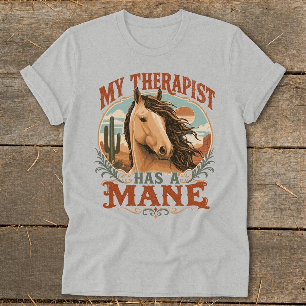 Therapist Has a Mane Softstyle Tee
