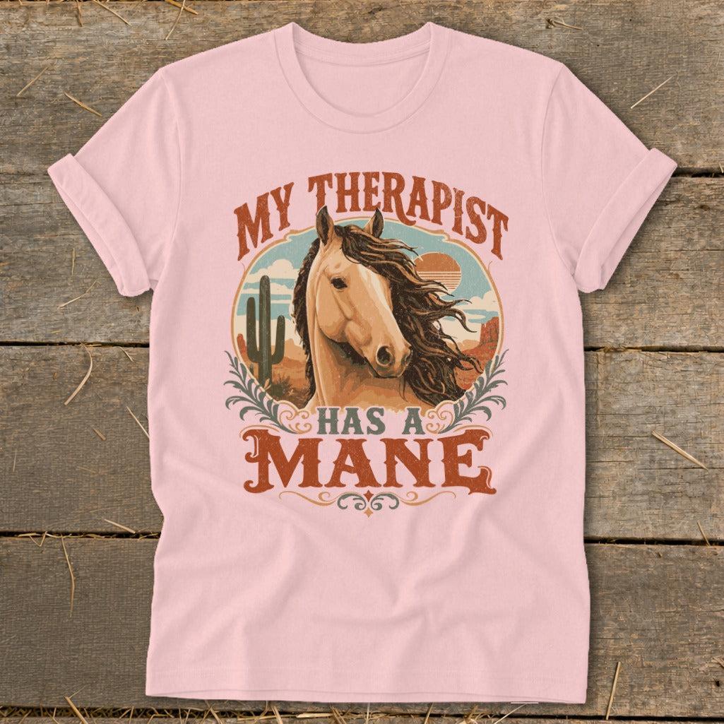 Therapist Has a Mane Softstyle Tee