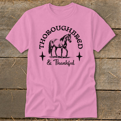Thoroughbred and Thankful Classic Tee