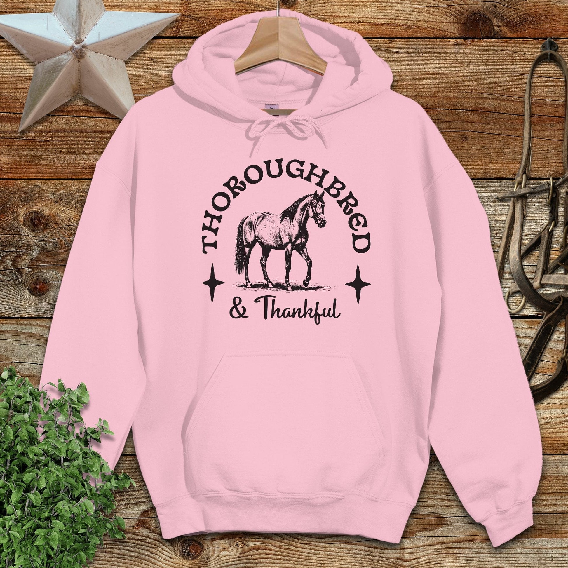 Thoroughbred and Thankful Hoodie