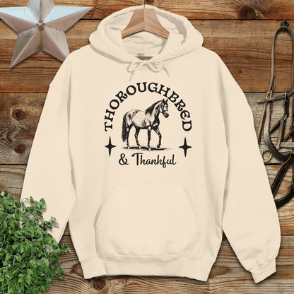 Thoroughbred and Thankful Hoodie