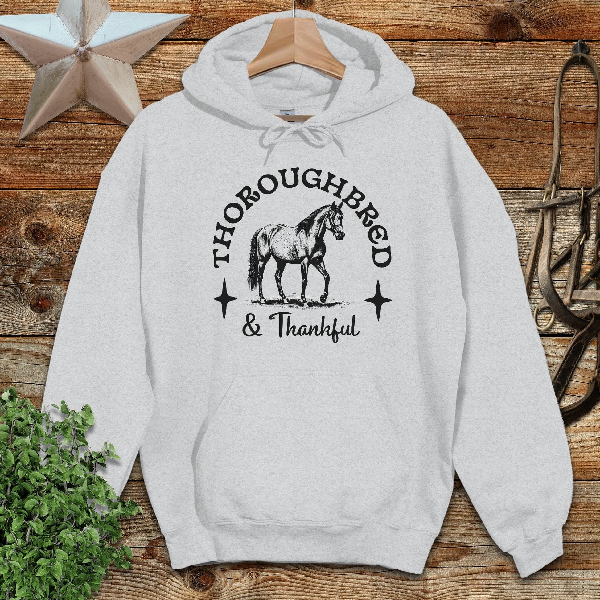 Thoroughbred and Thankful Hoodie