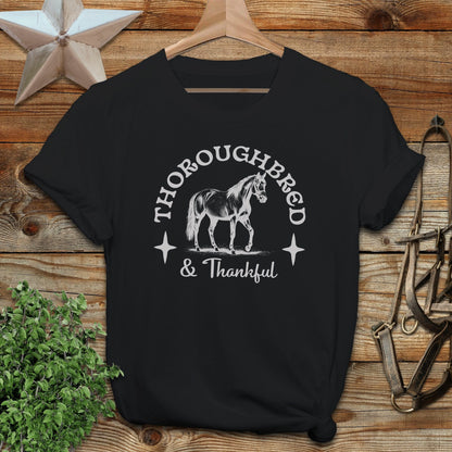 Thoroughbred and Thankful Softstyle Tee
