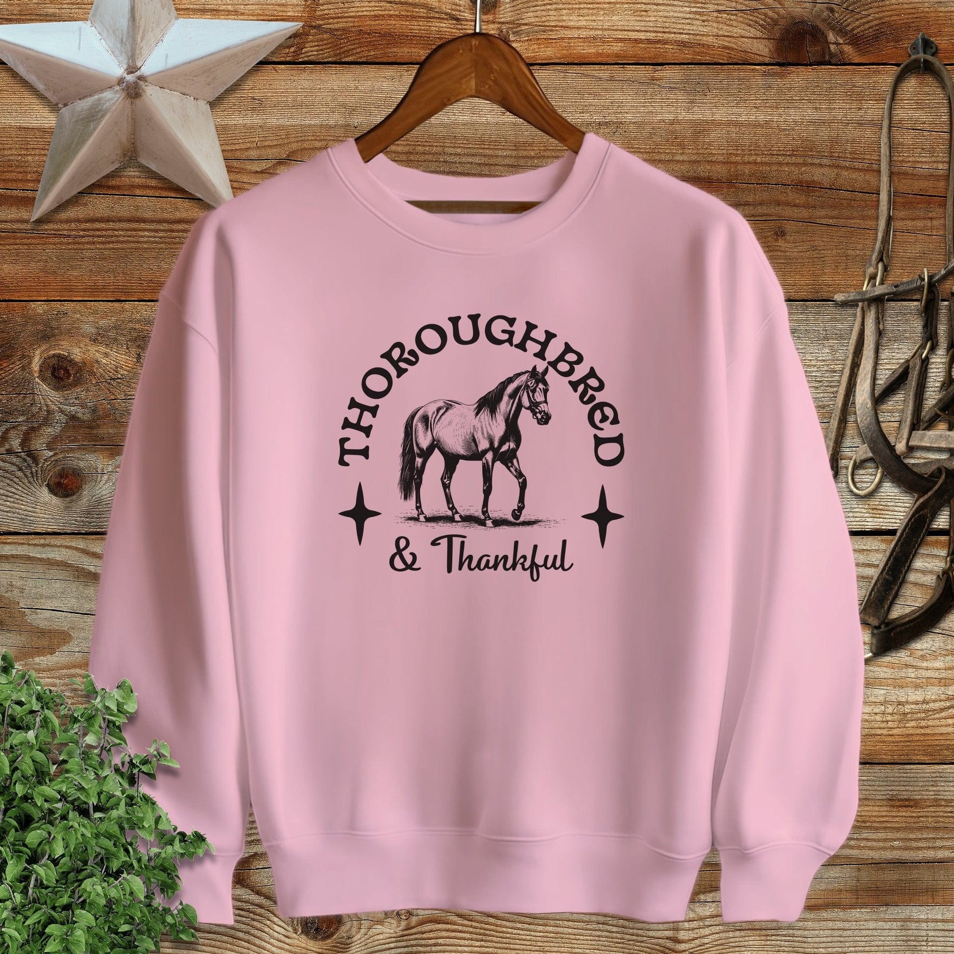 Thoroughbred and Thankful Sweatshirt