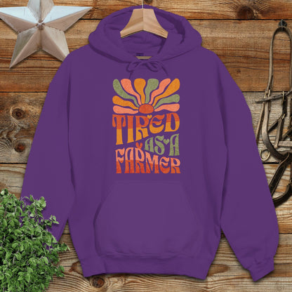 Tired As A Farmer Hoodie
