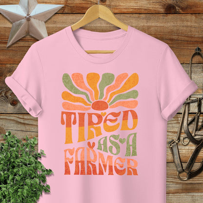 Tired As A Farmer Softstyle Tee