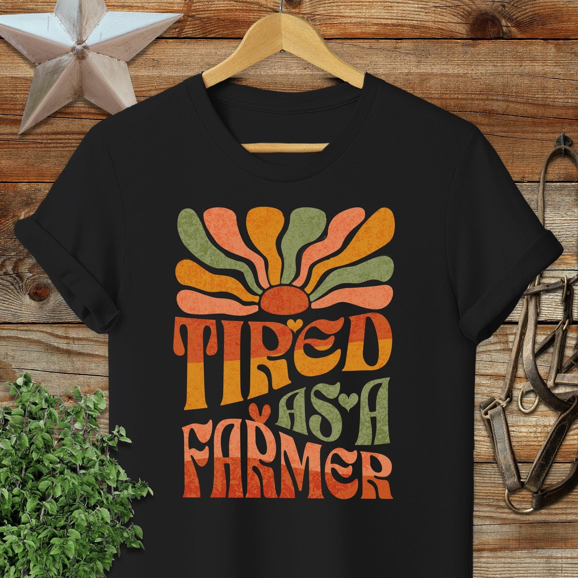 Tired As A Farmer Softstyle Tee