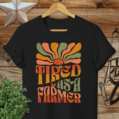 Tired As A Farmer Softstyle Tee