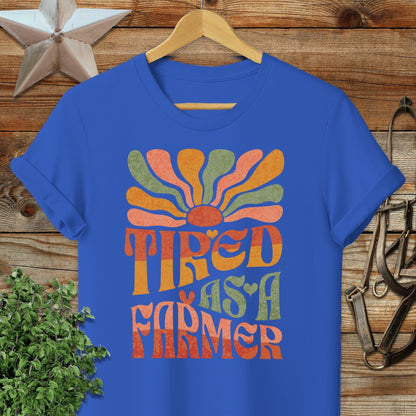 Tired As A Farmer Softstyle Tee