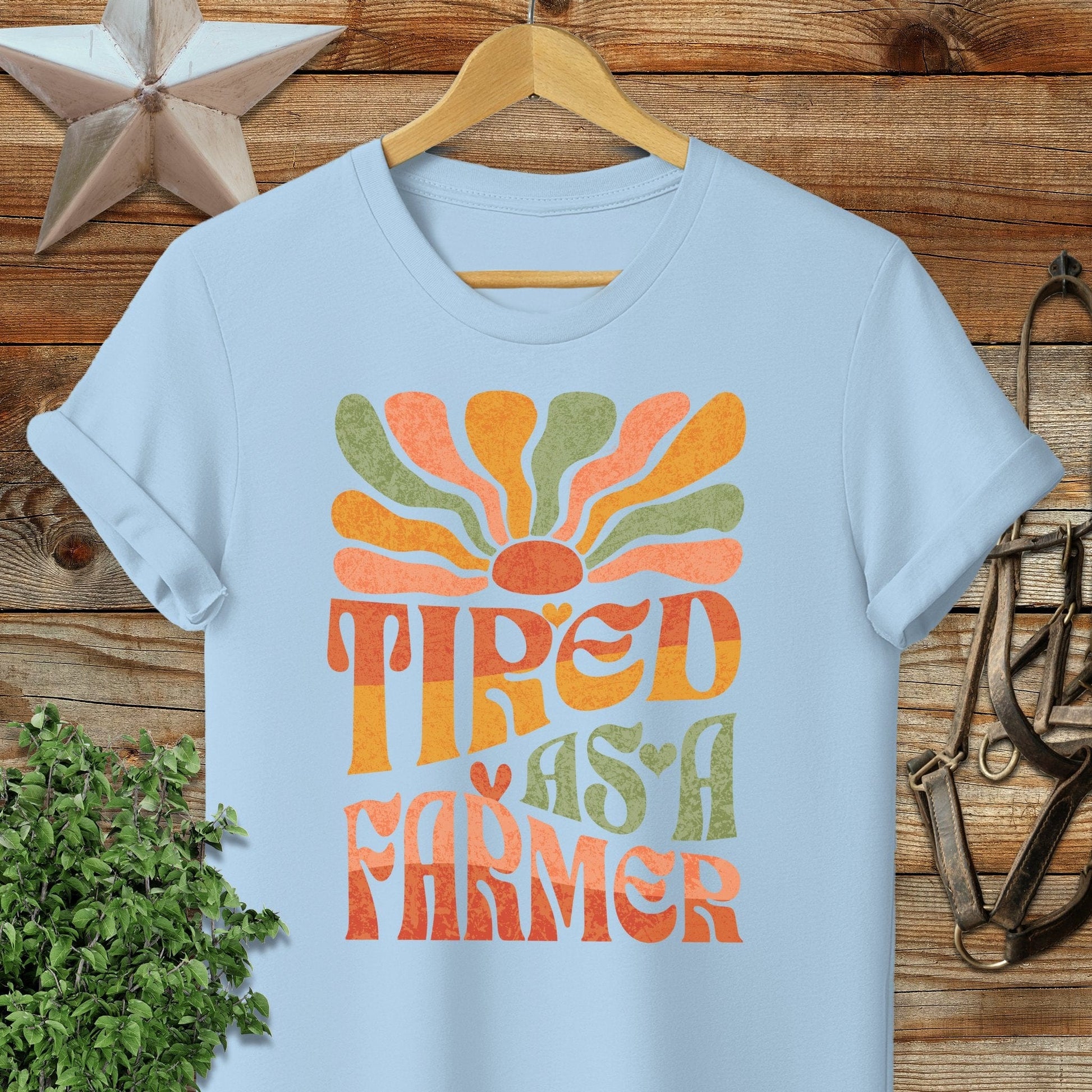 Tired As A Farmer Softstyle Tee