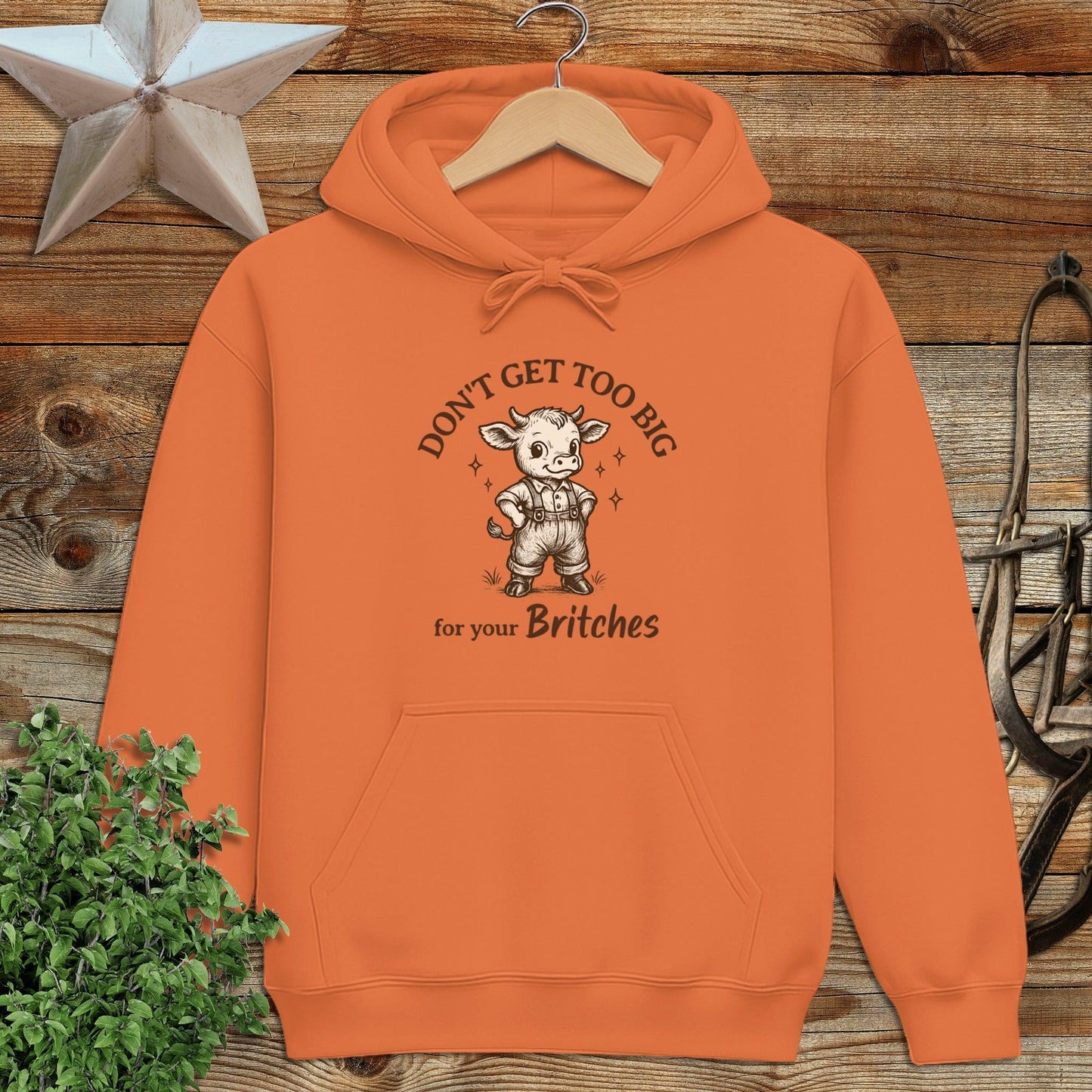 Too Big for Your Britches Hoodie