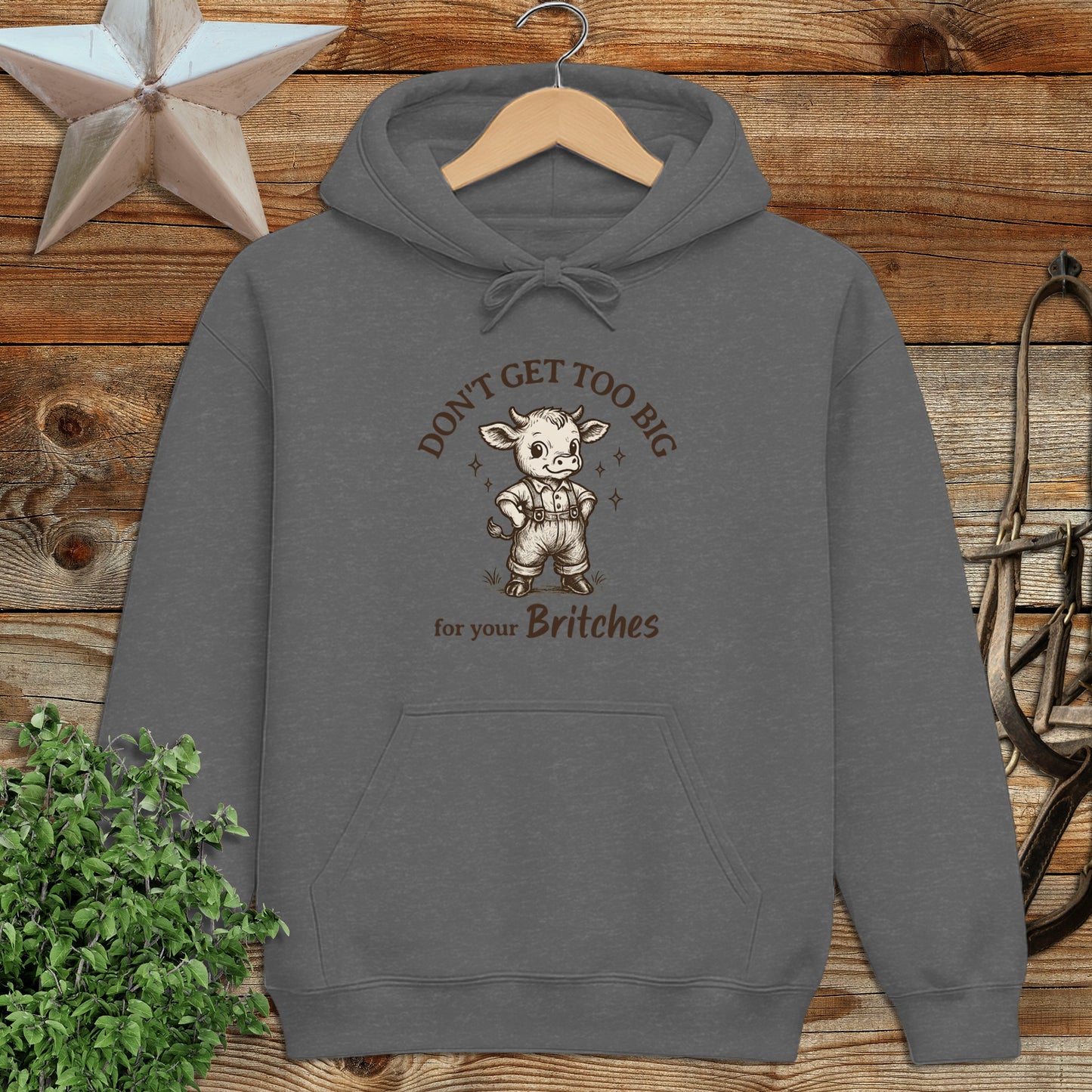 Too Big for Your Britches Hoodie