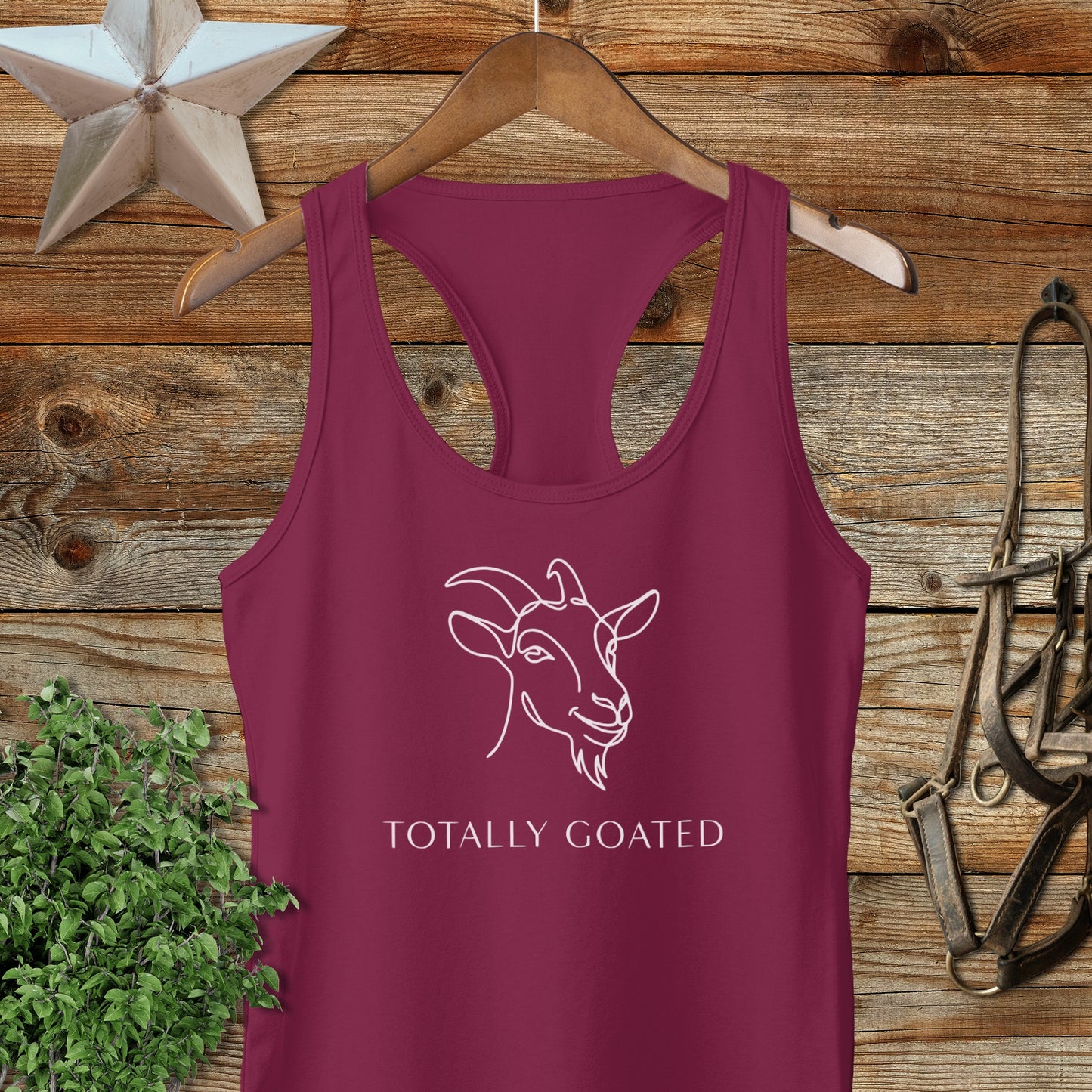 Totally Goated Racerback Tank