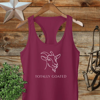 Totally Goated Racerback Tank