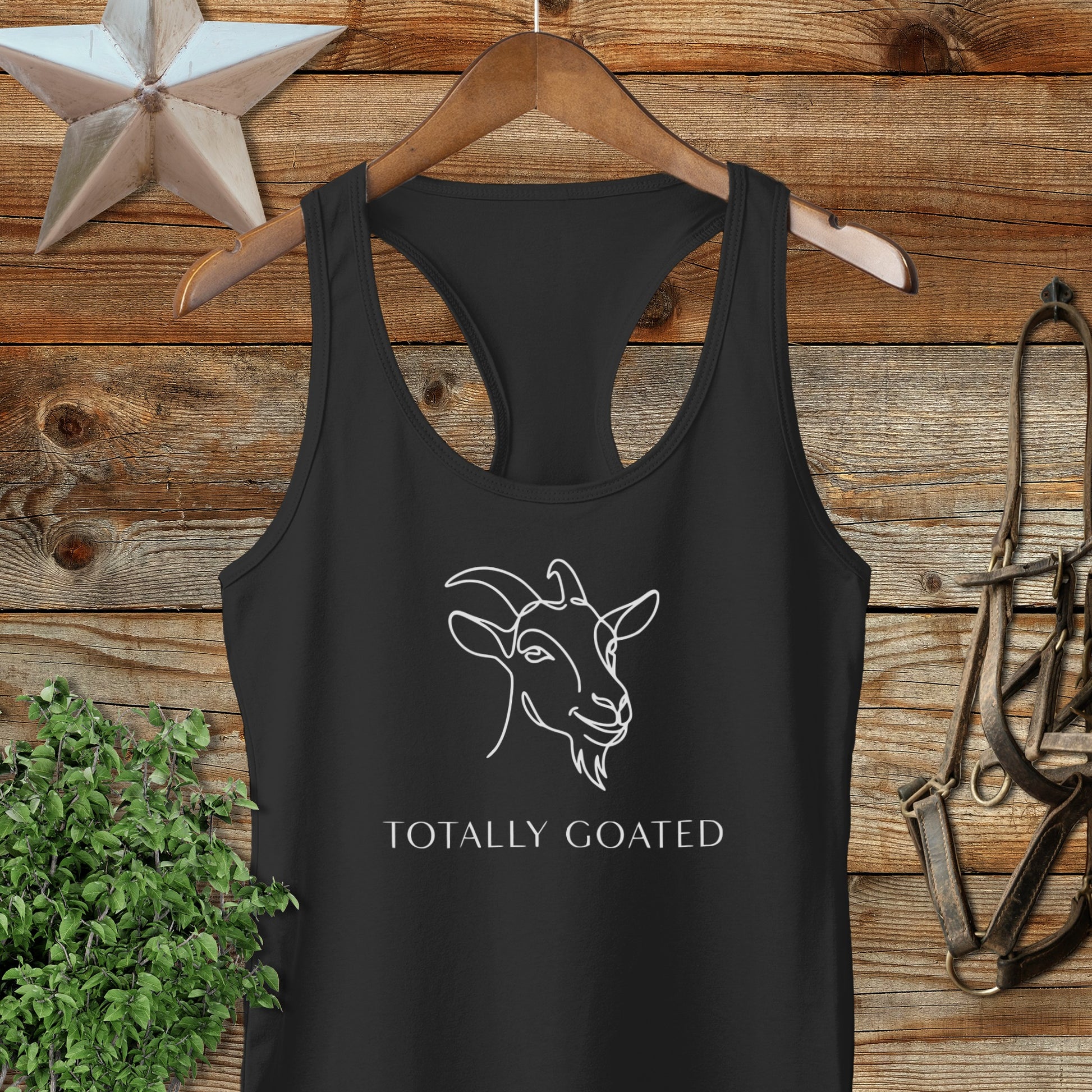 Totally Goated Racerback Tank