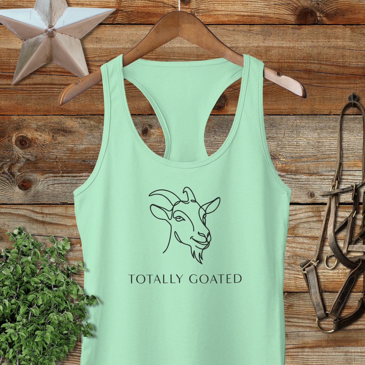 Totally Goated Racerback Tank