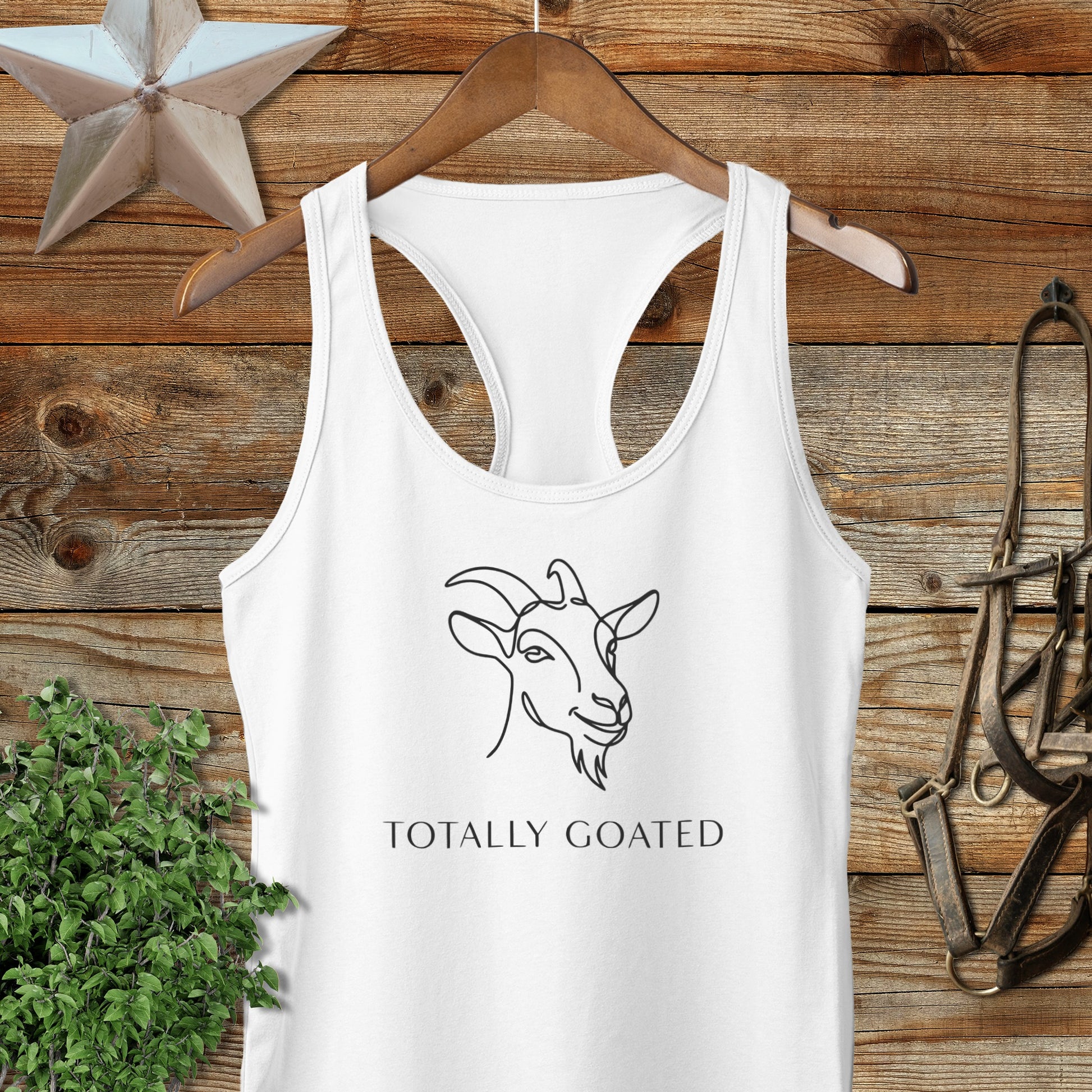 Totally Goated Racerback Tank