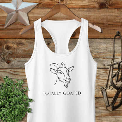 Totally Goated Racerback Tank