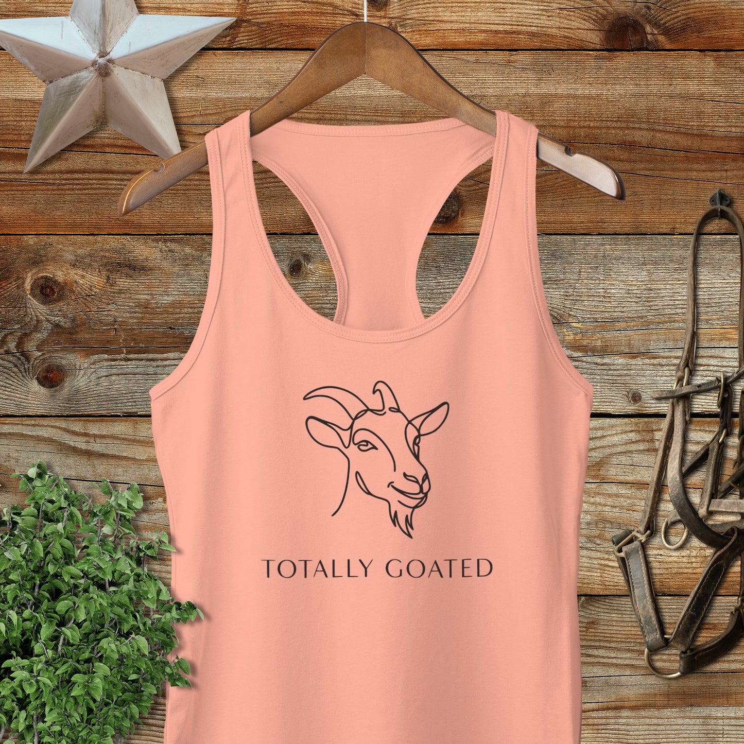 Totally Goated Racerback Tank