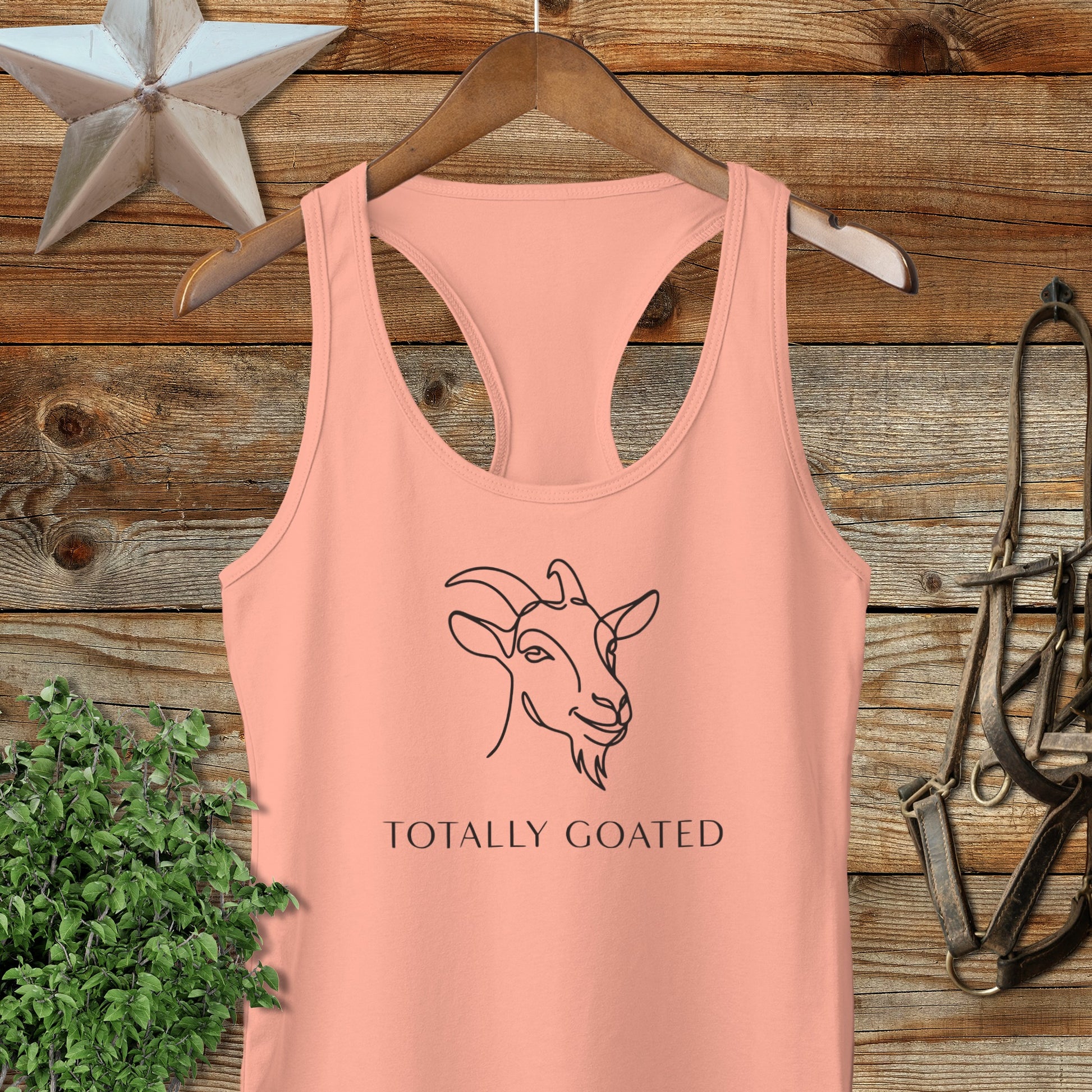 Totally Goated Racerback Tank