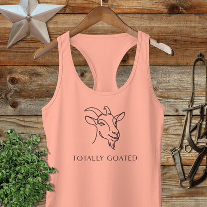Totally Goated Racerback Tank