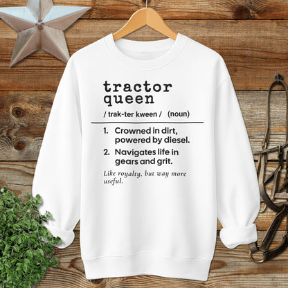 Tractor Queen Definition Sweatshirt