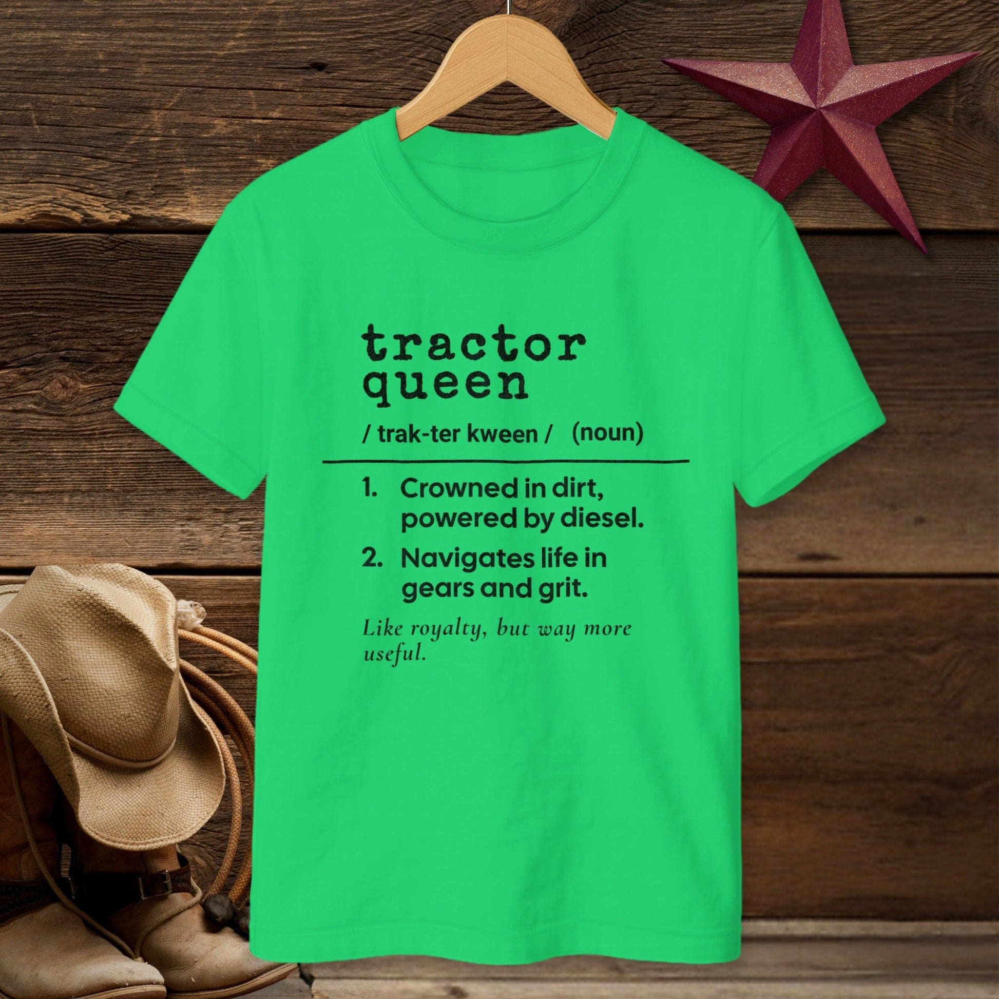 Tractor Queen Definition T-Shirt (Youth)