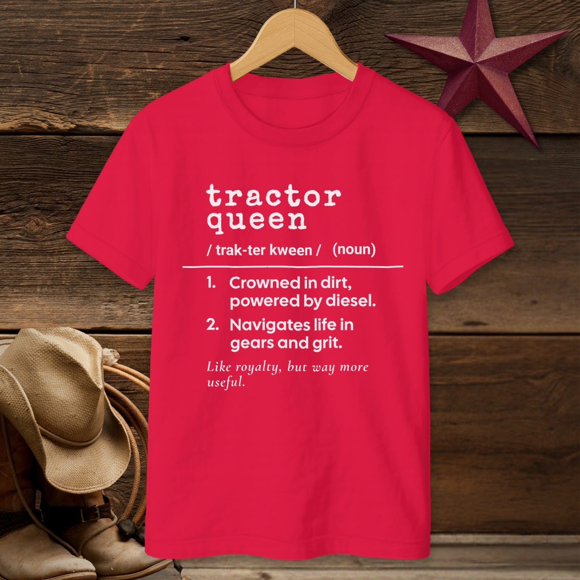 Tractor Queen Definition T-Shirt (Youth)