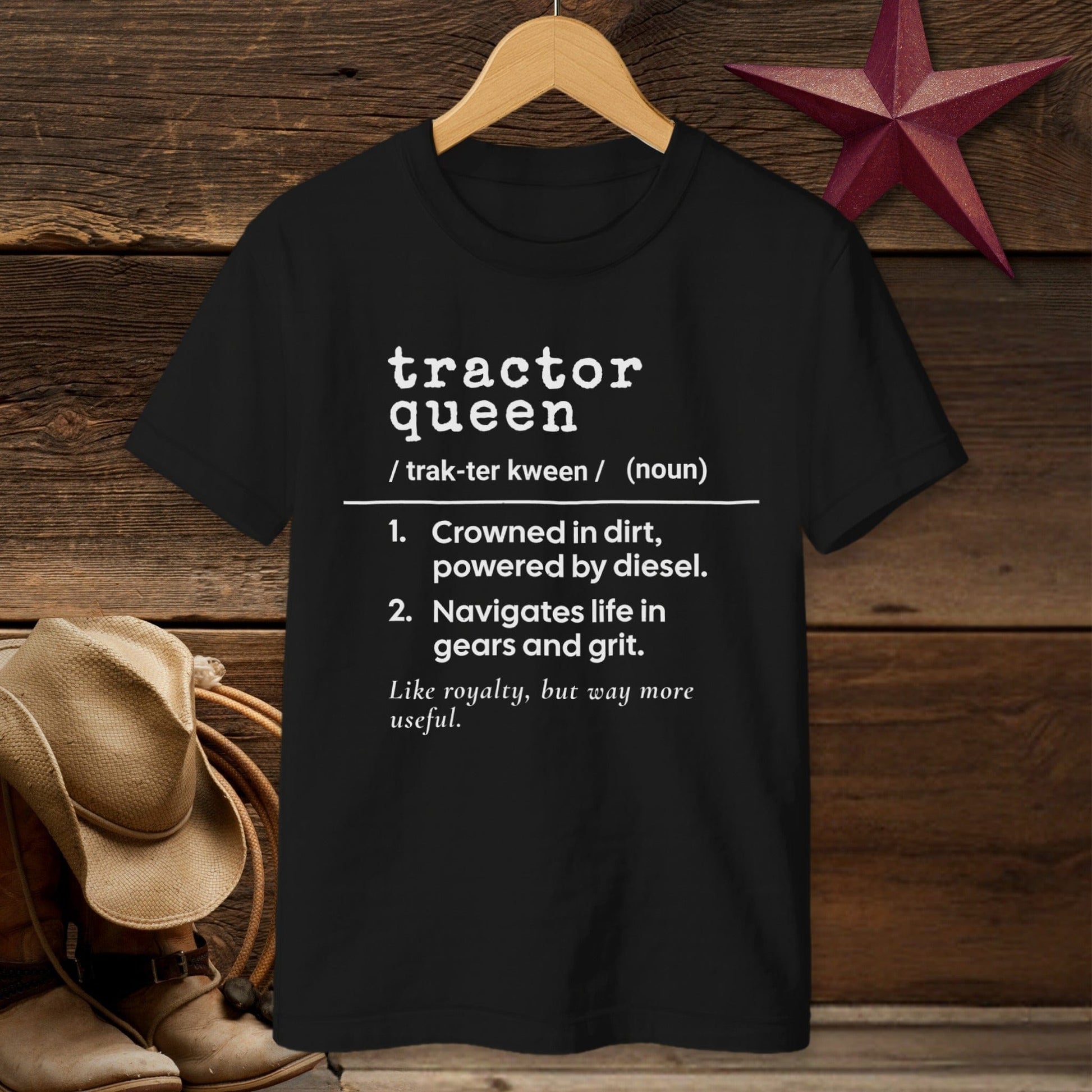 Tractor Queen Definition T-Shirt (Youth)