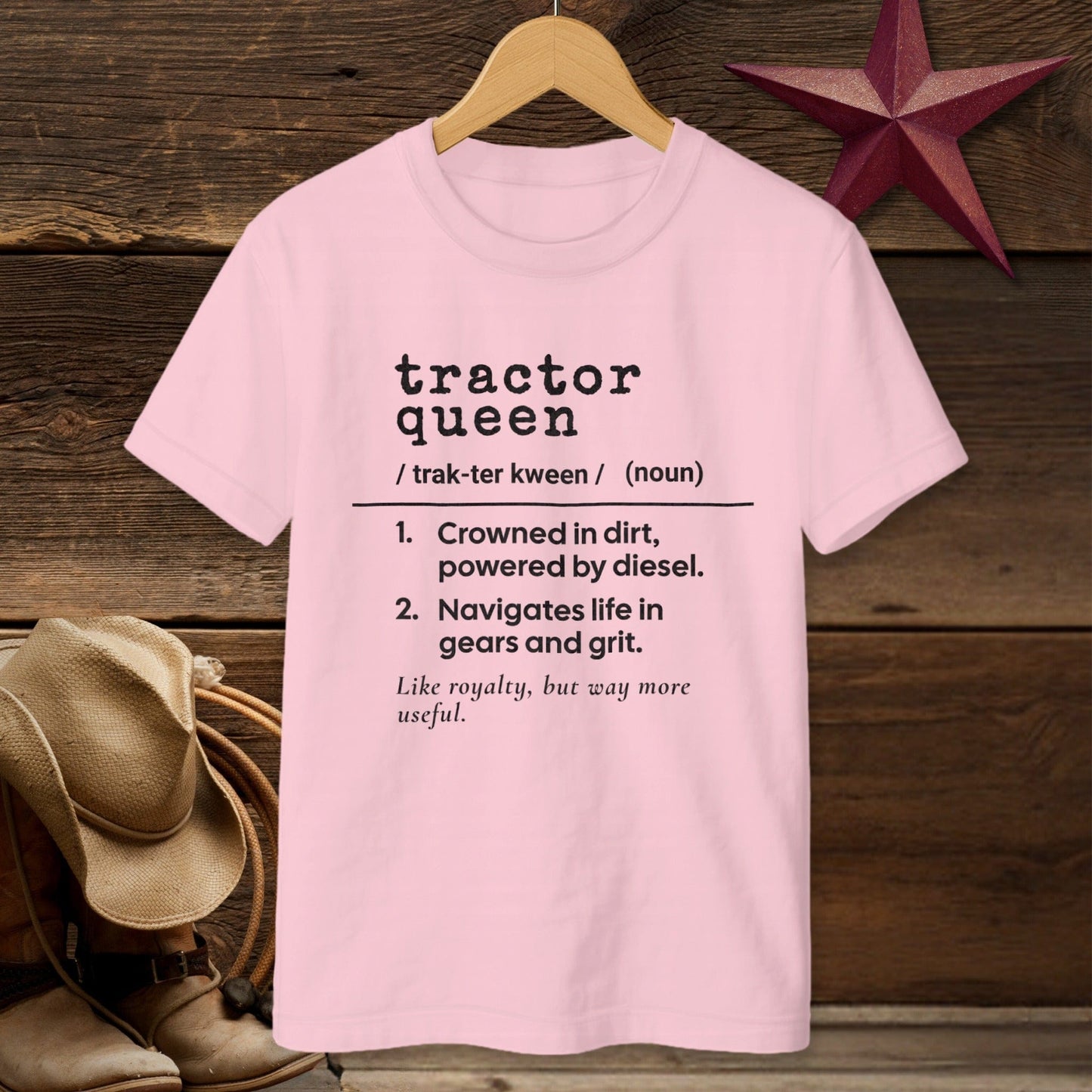 Tractor Queen Definition T-shirt (Youth)