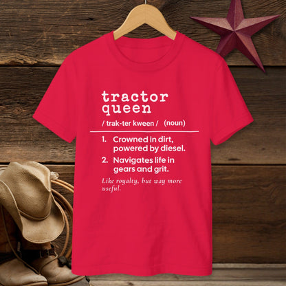 Tractor Queen Definition T-shirt (Youth)
