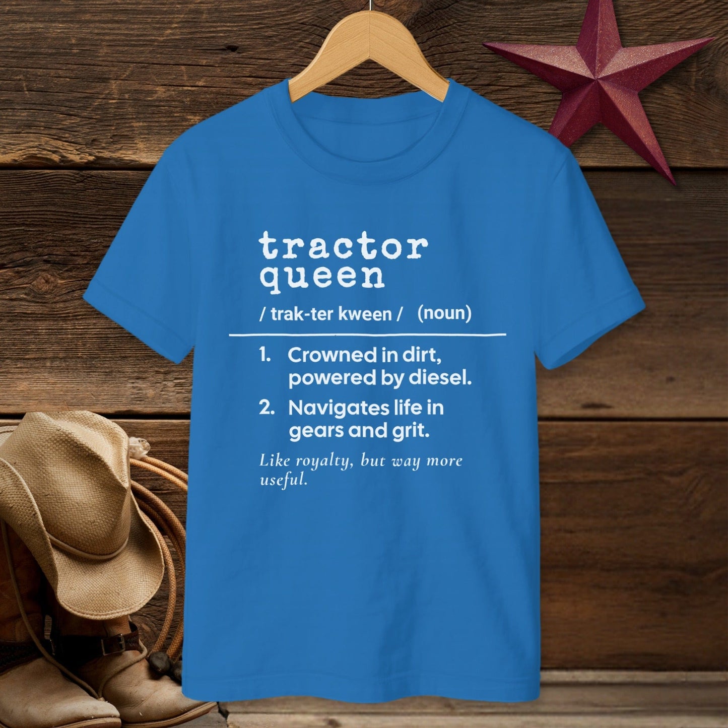 Tractor Queen Definition T-shirt (Youth)