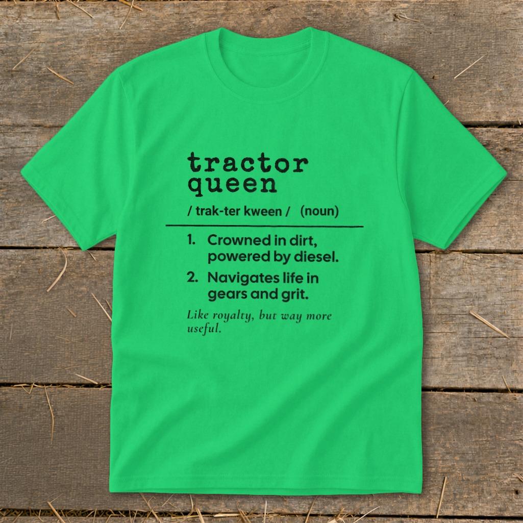 Tractor Queen Definition Youth Tee