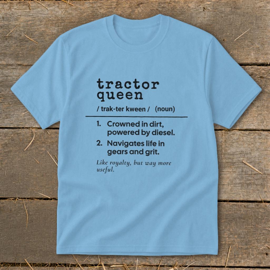 Tractor Queen Definition Youth Tee