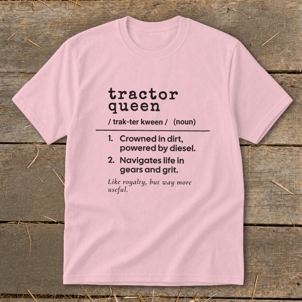 Tractor Queen Definition Youth Tee