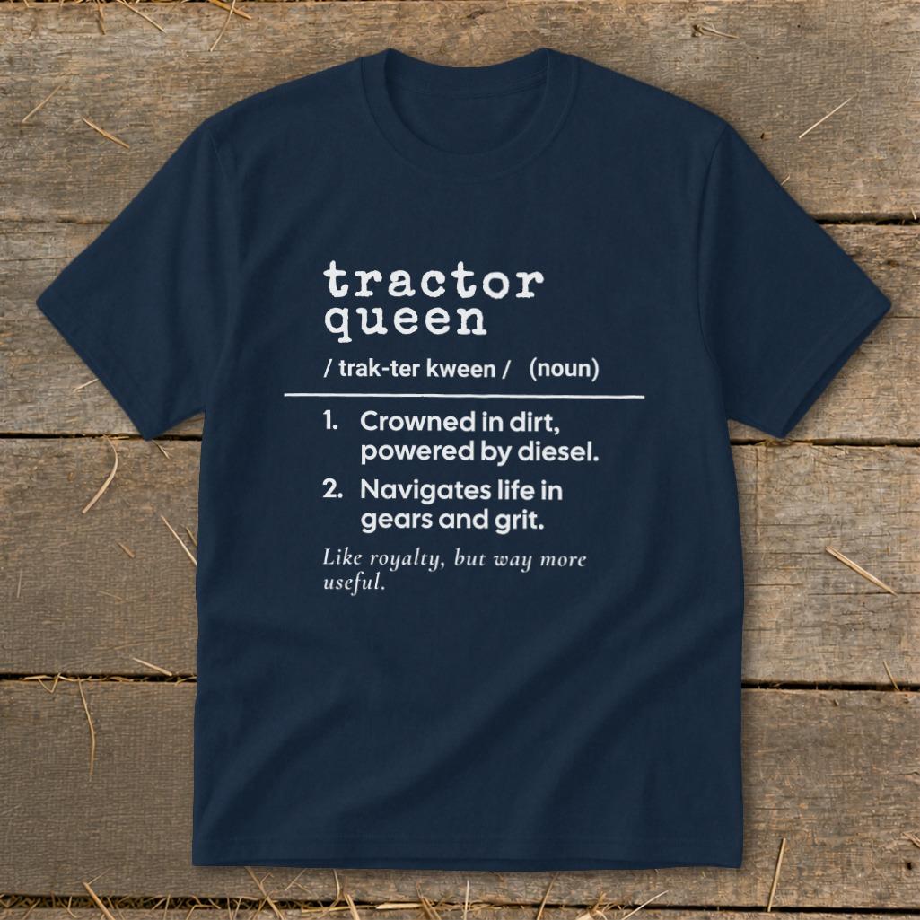 Tractor Queen Definition Youth Tee