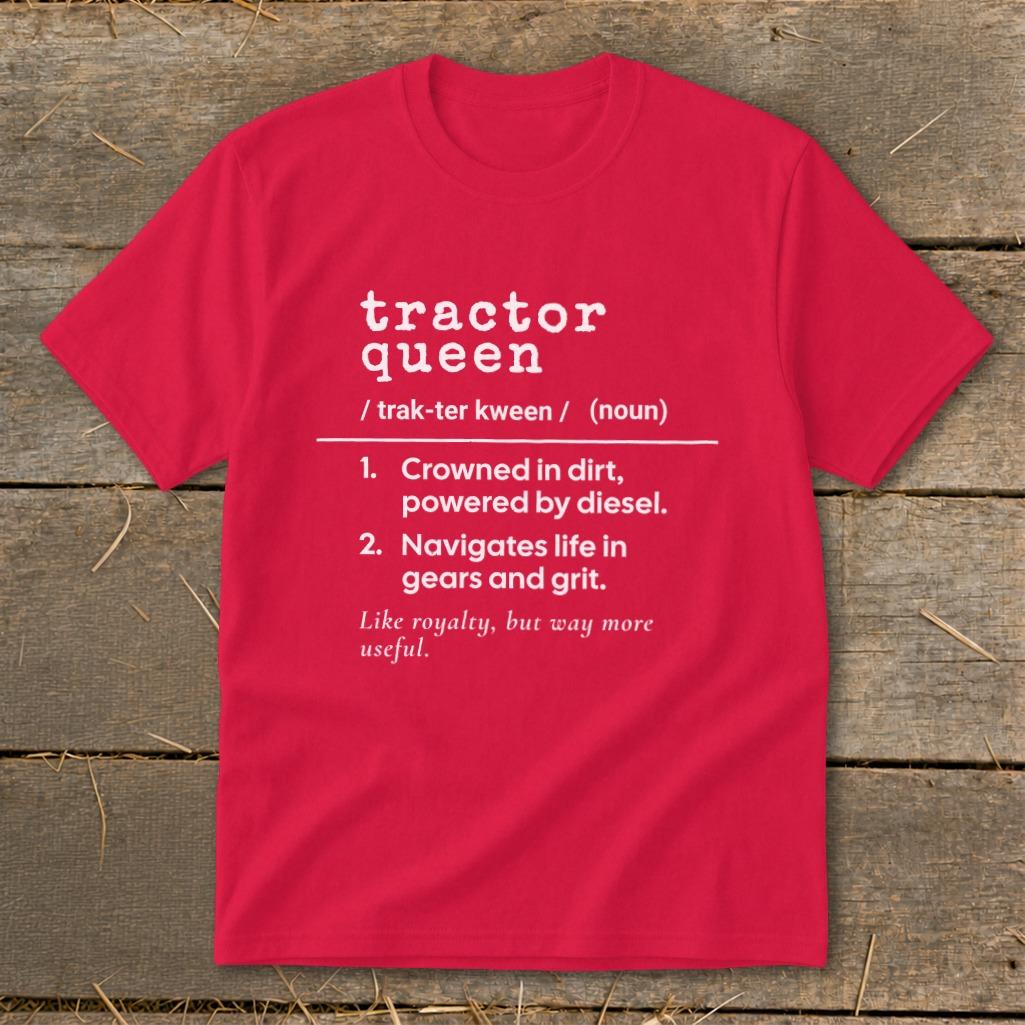 Tractor Queen Definition Youth Tee