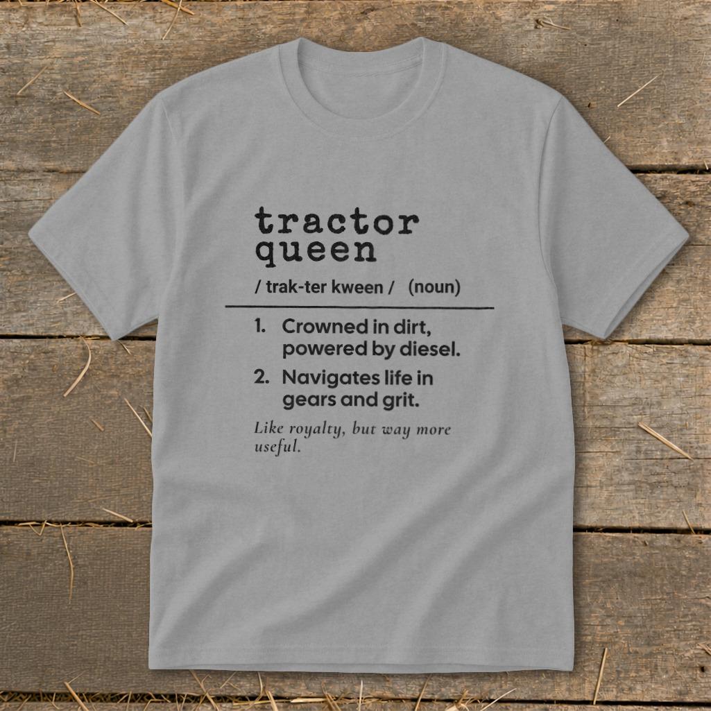 Tractor Queen Definition Youth Tee
